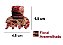 Bianca Piranha Madrid M Floral Vermelho e Rosa 05 067 FL223 - Imagem 2