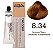 Loreal Dia Color 8.34 Louro Claro Dourado Acobreado + Creme Revelador 6vol 120ml - Imagem 2