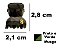 Bianca Piranha Rome P Mesclado Verde Preto 05 035 ABTM - Imagem 2