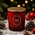 Lenvie Essências de Natal - Vela Perfumada Maçã Vermelha e Canela 210g - Imagem 4
