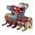 Piranha Bianca Berlim M Patchwork Vermelho 05 116 T133 - Imagem 1