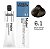Loreal Majirel 6.1 Louro Escuro Acinzentado 60g + Oxidante 20vol 90ml - Imagem 2