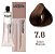 Loreal Dia Color 7.8 Louro Marrom + Dia Developer 15vol 90ml - Imagem 2