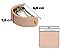 Presilha Cabelo Bianca Arco Lua Cheia Rose 00 316 DG - Imagem 2