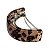 Presilha Cabelo Bianca Arco Lua Cheia Onça 00 316 T26 - Imagem 1