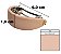Presilha Cabelo Bianca Arco Lua Cheia Rose 00 318 DG - Imagem 2