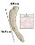 Banana Presilha Seahorse Grande Madrepérola Bianca 60 012 FB - Imagem 2