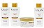 Lacan Argan Kit Shampoo Cond Leave-in 150ml e Máscara 90g - Imagem 1