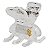 Piranha Bianca Rome Inter Renda Branca PREN 003 05 035 T10 - Imagem 1