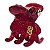 Piranha Bianca Rome XP Glitter Vinho PREN 002 05 113 XX - Imagem 1
