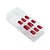 Kiss NY Impress Unhas Autocolantes Quadrado Curto - Tweetheart - Imagem 3