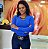 Blusa Basica Viscolycra Gola V Manga Longa Amicia Fashion - Imagem 3
