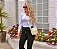 Blusa Basica Viscolycra Gola V Manga Longa Amicia Fashion - Imagem 8