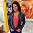 Blazer Curto Listrado Amicia - Imagem 3