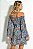 Vestido Curto em Viscose Xadrez Amarilis - Imagem 2