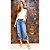 Calça Pantacour Rosie Jeans Jeanseria - Imagem 4