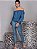 Blusa Feminina Ciganinha Jeanseria Jeans - Imagem 1