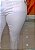Calça Flare -Cintura Alta Sarja Branca com Nervura - Imagem 8
