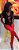 Calça Jeanseria Legging Rosie Vermelho - Imagem 4