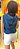 Blusa Jeanseria Fitness com Touca Jeans - Imagem 3