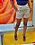 Short em Linho com Cinto em Corda Natural e Fivela  Amicia Fashion - Imagem 2