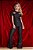 Blusa Feminina Jeanseria Bordado Tigre - Imagem 1