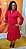 Vestido Midi Camisa Races Car - Jeanseria - Vermelho - Imagem 3