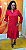 Vestido Midi Camisa Races Car - Jeanseria - Vermelho - Imagem 4