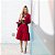 Vestido Midi Camisa Races Car - Jeanseria - Vermelho - Imagem 1