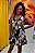 Vestido Curto em Viscose de Alça com Babado Estampado - Imagem 2