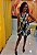 Vestido Curto em Viscose de Alça com Babado Estampado - Imagem 3