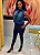 Calça Legging Rosie cor Marinho Jeanseria - Imagem 4