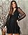 Vestido curto Dots Manga Longa Tule  Ave Rara - Imagem 3