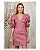 Vestido Midi Bengaline Leather Manga Bufante Ave Rara Fashion - Imagem 7