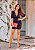 Vestido curto franzido Rosas - Imagem 2