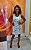 Vestido em Viscose de Alça Branco Estampado - Imagem 2