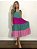 Vestido Midi Color Amarração nas Alças 2 - Imagem 4
