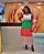 Vestido Longo Colorfull Art Maia - Imagem 4