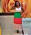Vestido Longo Colorfull Art Maia - Imagem 6