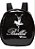 Bolsa Mochila Verniz Infantil - Ballet - Imagem 2