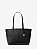 Bolsa Tote Jet Set Travel MD, Couro Saffiano, Black, Michael Kors - Imagem 1