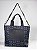 Bolsa Tote com Alça Transversal, Estampa Monograma Azul e Preta, Tommy Hilfiger - Imagem 4