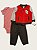 Conjunto de Bebê 3 Peças com Body Listrado, Jaqueta Fleece e Calça Fleece, Carter's - Imagem 2