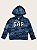 Moletom Infantil com Capuz e Zíper, Camuflado Azul, GAP - Imagem 2