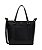 Bolsa Tote Média com Alça Dupla, Preta, Tommy Hilfiger - Imagem 1
