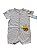 Macacão Curto de Bebê, Romper, Listrado Rosa Abelhinha, Carter's - Imagem 2