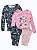 Pijama Infantil 2 Conjuntos Longos, Estampa Unicórnio, Rosa e Cinza, Carter’s - Imagem 2