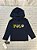 Blusa Infantil Manga Longa com Capuz, Estampa Polo Bear, Azul Marinho, Polo Ralph Lauren - Imagem 2