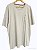 Camiseta Masculina, Bege Mescla com Logo, Tommy Hilfiger - Imagem 1