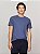 Camiseta Masculina, Azul Médio com Logo, Tommy Hilfiger - Imagem 1